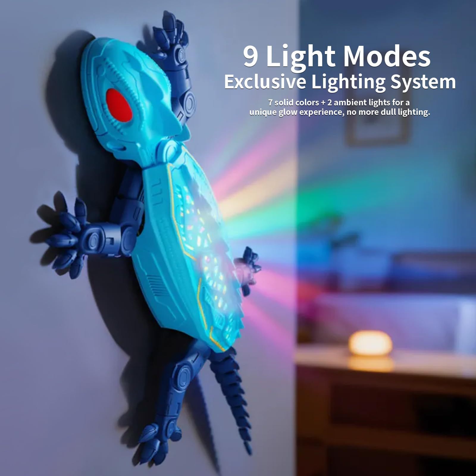 Wall-Climbing Remote-Controlled Lizard Cat Toy - Image 4