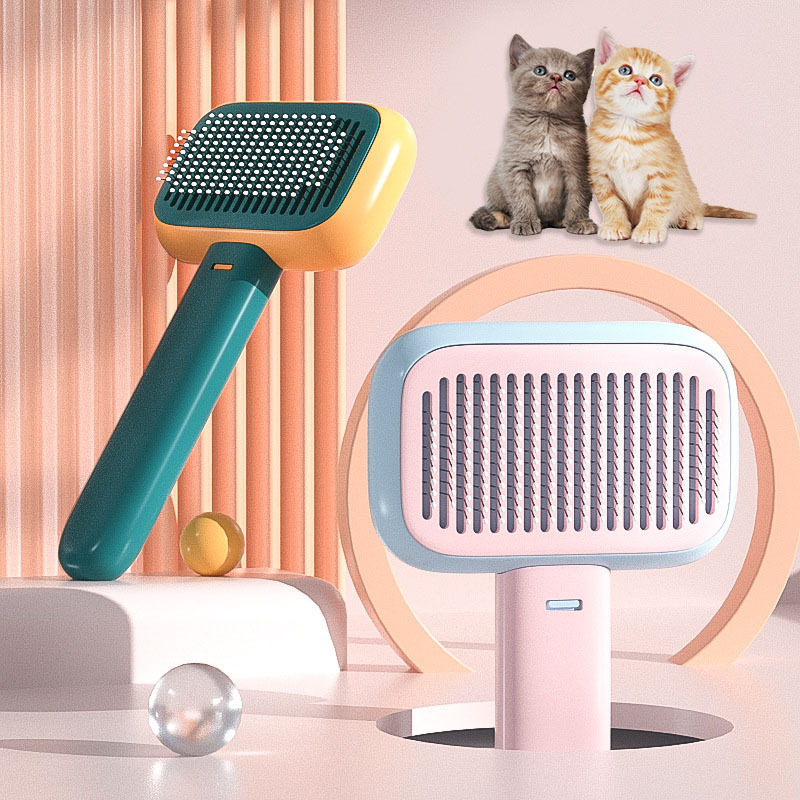 Open-Knot Brush Grooming Cleaning Tool