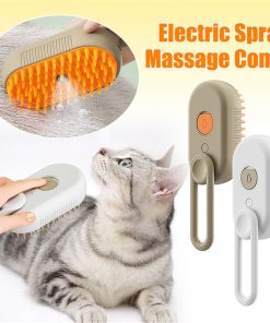 Electric Spray Cat Hair Brushes For Massage