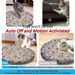 Fast Rolling in Pouch Hide and Seek Kitten Toy - Image 4