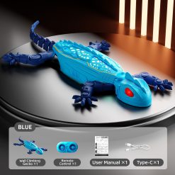 Wall-Climbing Remote-Controlled Lizard Cat Toy - Image 9