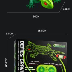 Wall-Climbing Remote-Controlled Lizard Cat Toy - Image 10