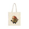 Vintage Cat Tote Bag – Funny Cat Carrying Books